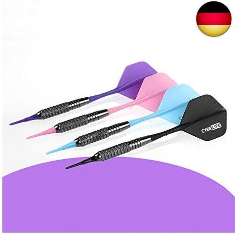 Cyeelife 16 Gr. Soft Dartpfeile. Neue Sehr Stabile Und Biegsame